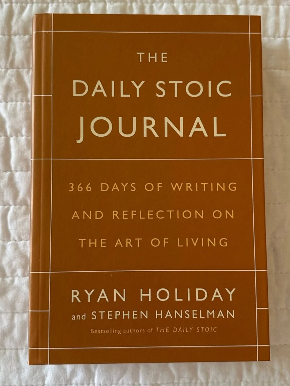The Daily Stoic Boxed Hardcover Set NEW Ryan Holiday Journal + Book Giftable Set
